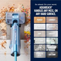 Shark AquaReach Cordless Vacuum + Mop with Extendable Wand