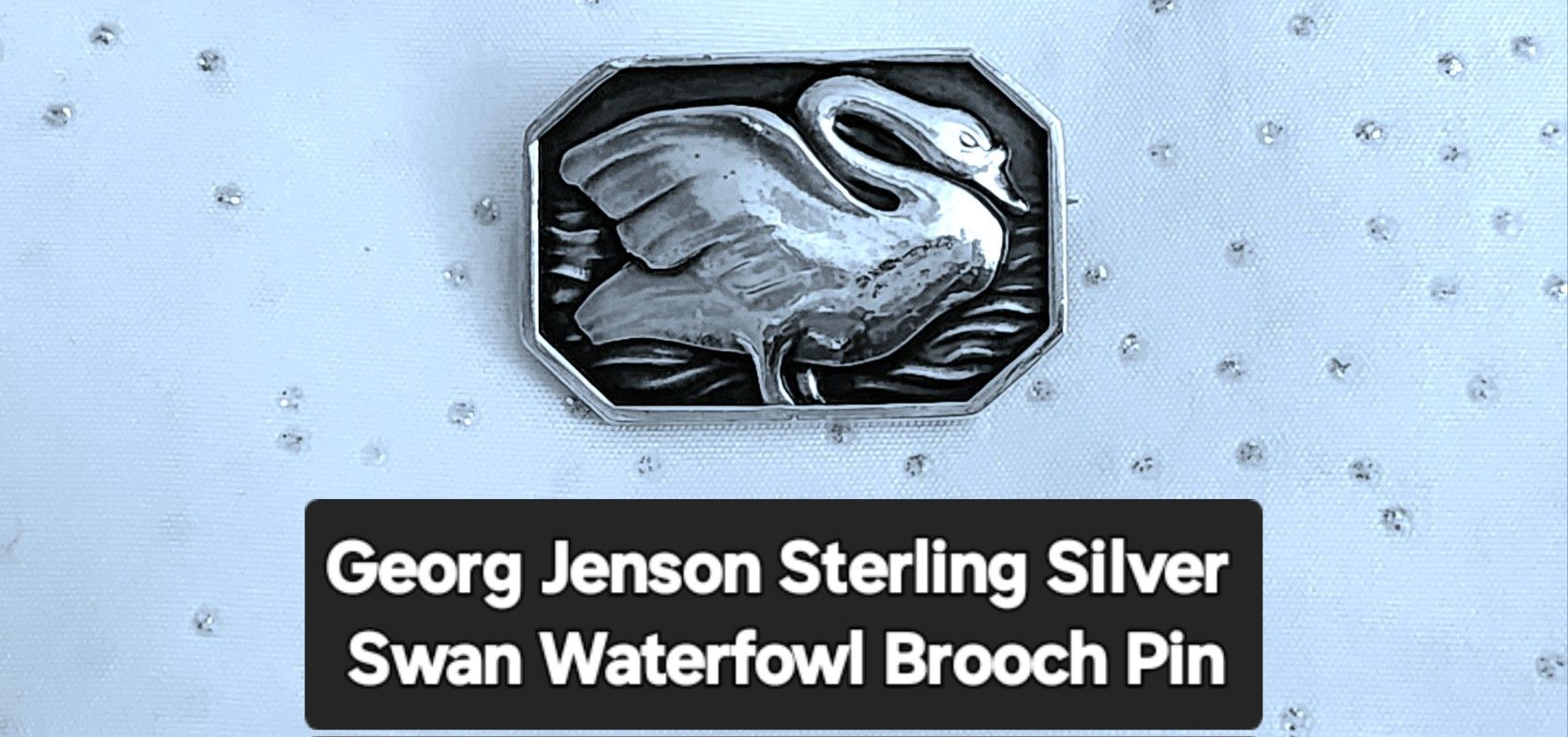 Georg Jensen Waterfowl Brooch