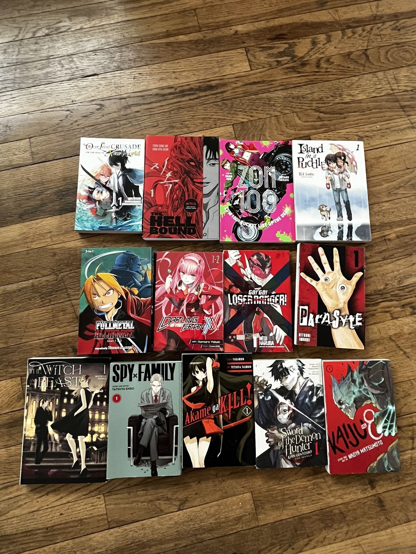 56 Manga Books