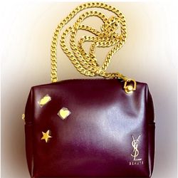 Ysl Cosmetic Bag And Cross Body