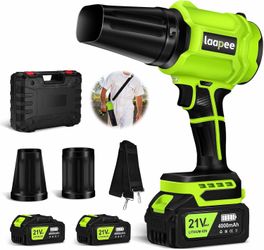 Brand New Cordless Leaf Blower – Includes 2 Batteries & Charger
