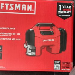 Brand New Never Opened Brand New Craftsman V20 3-in-1 Inflator/Vacuum/Blower