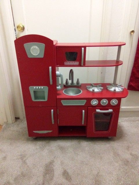 KidKraft Red Vintage Kitchen