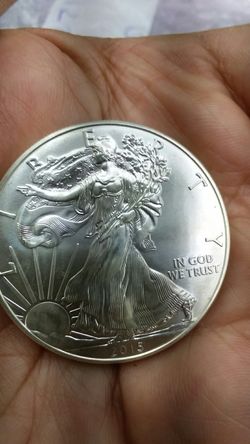 1 oz fine silver dollar