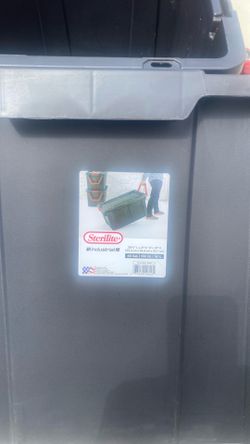 Sterilize industrial 40 gallon wheeled tote