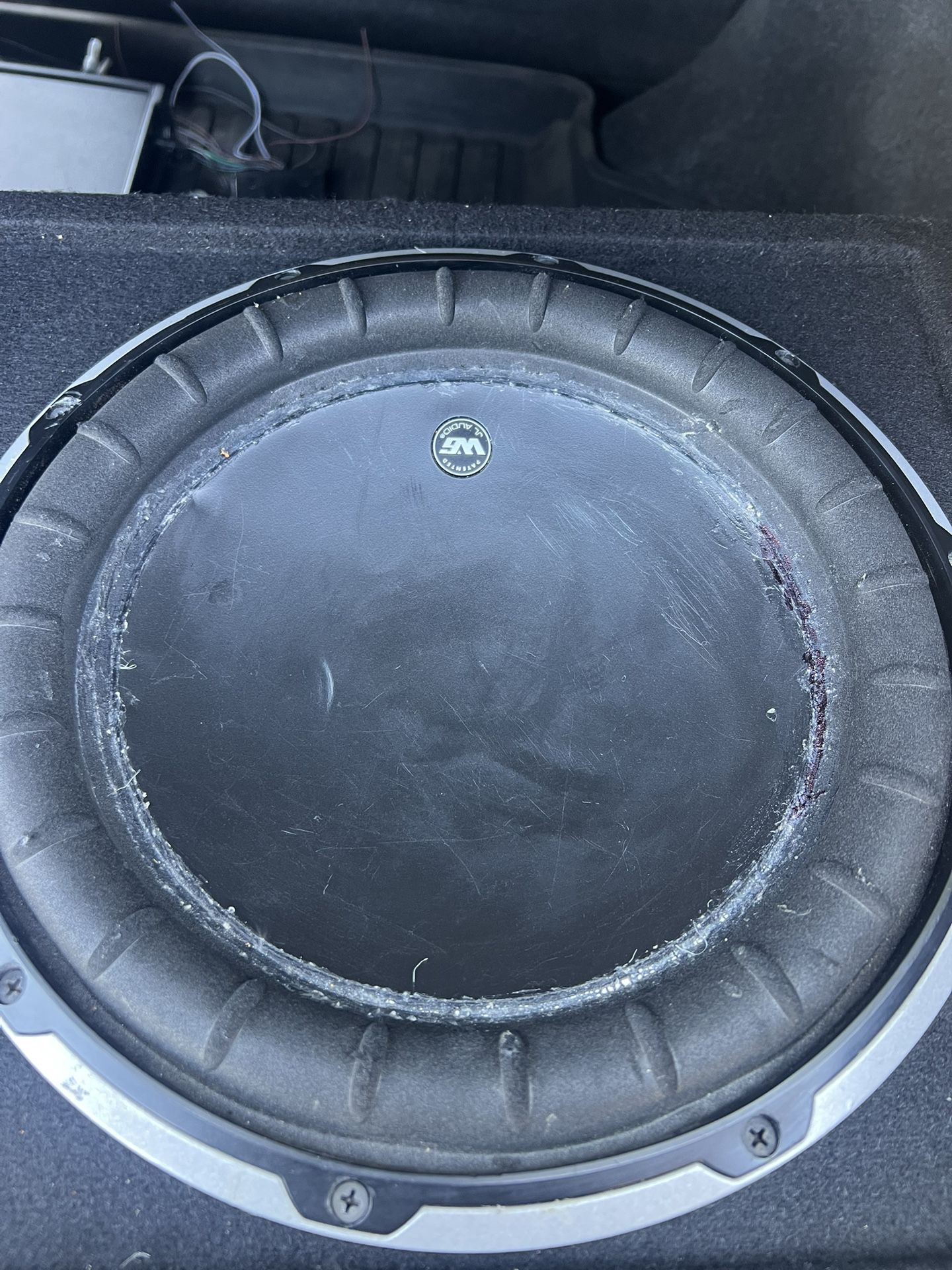 Jail Audio 12 Inch W6 With Ported Box In Good Working Order$250
