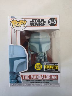 The Mandalorian Glow in the Dark Funko Pop 345