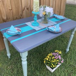 Pretty Kitchen Table Costal 