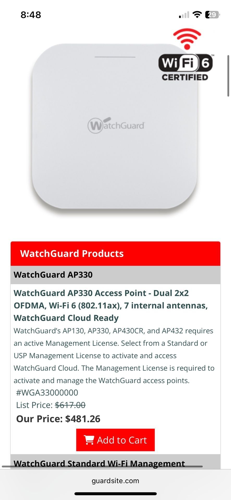 Wireless Access Points and POE Switch
