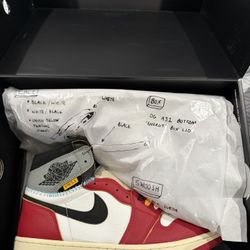 Union LA x Air Jordan 1 “Chicago-Shadow) Size 11