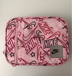 Nike soft pink lunch box