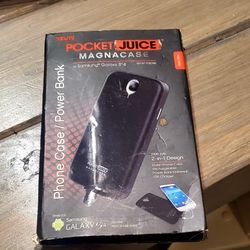 Magnacase Pocket Juice Case For Samsung S4 Phone..Brand New!