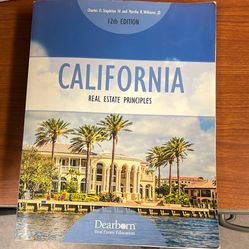 California Real Estate Principles 12th Edition 