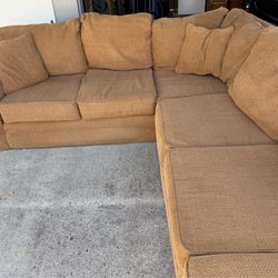Free L shaped sofa.