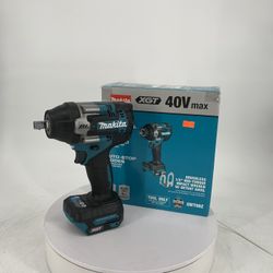 Makita 40V max XGT Brushless Cordless 4-Speed Mid-Torque 1/2 in. Impact Wrench w/Detent Anvil (Tool Only)