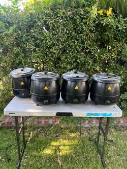 GlenRay Electric Warming Soup Kettle