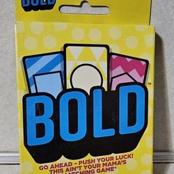 Mattel BOLD ~ Matching, Memory & Risk Card Game ~ Ages 7+