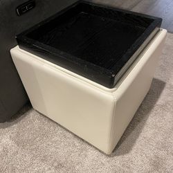 Crate And Barrel Ottomans 