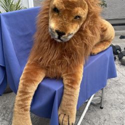 Melissa & Doug Large Stuffed Lifelike Lion 