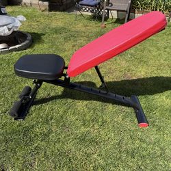 Weight Bench, Adjustable Workout