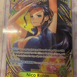 Nico Robin (SP Alt Art) EB03-055 SR ONE PIECE Heroines Edition Near Mint 