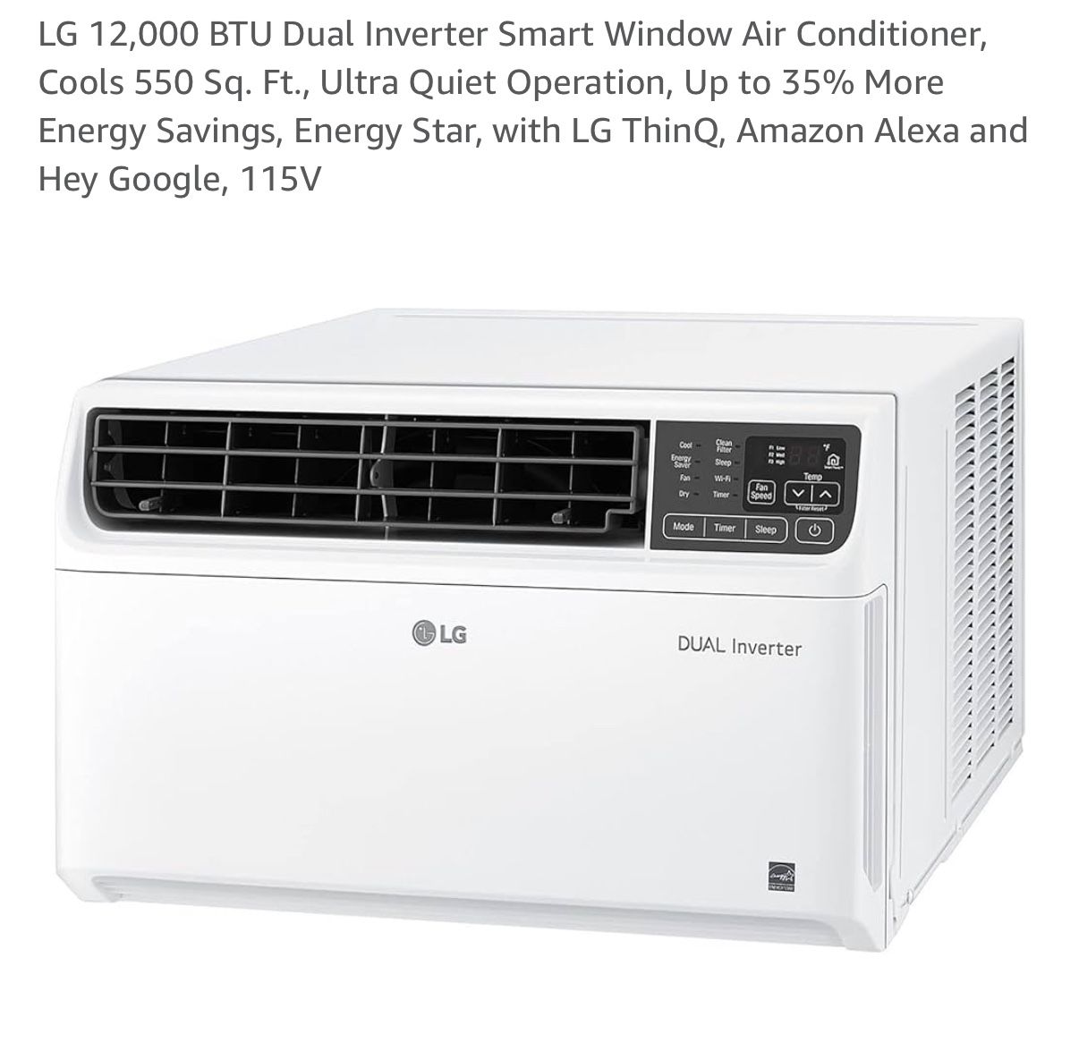 Brand New LG dual Inverter 12,000 BTU Air conditioner