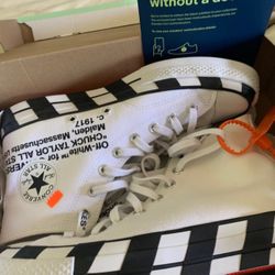 OFF WHITE CONVERSES (REAL)