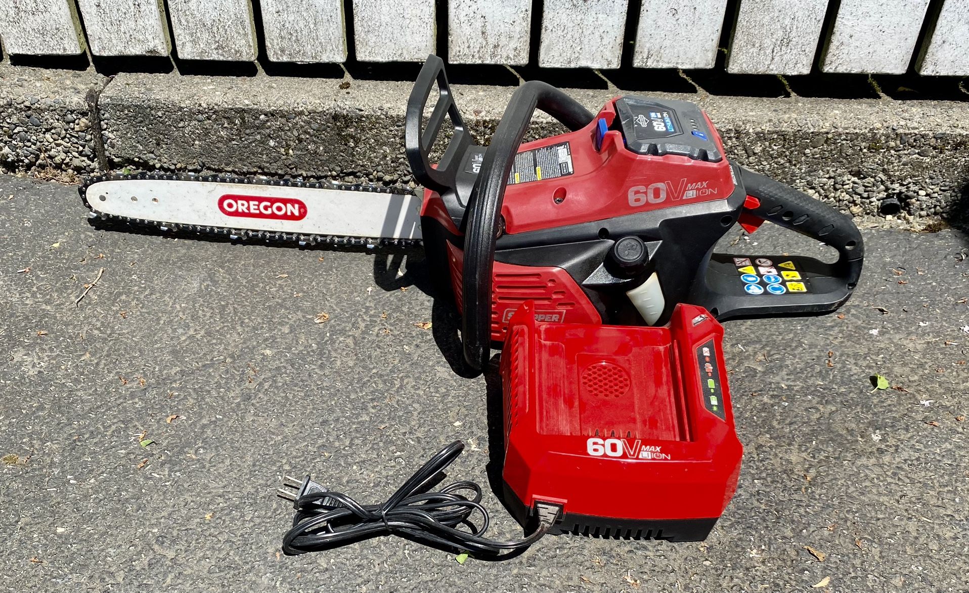 Snapper SC60V 14” 60V Lithium Chain Saw Kit