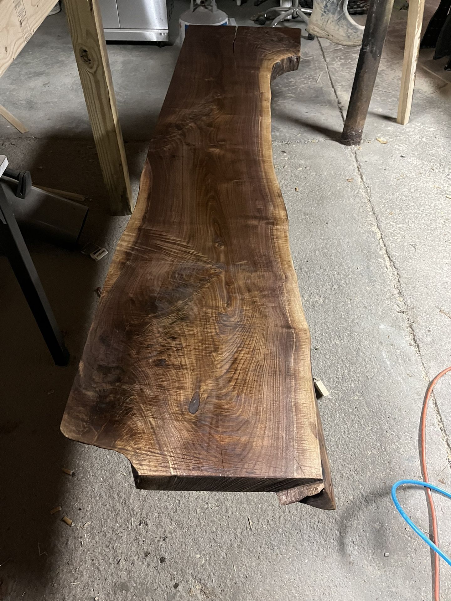 Rustic Style Real Wood Bench