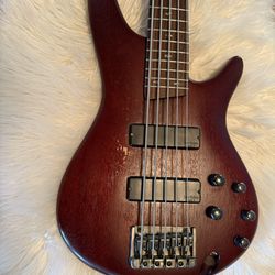 BASS GUITAR - IBANEZ SOUNDGEAR SR 505 5 STRING ELECTRIC BASS GUITAR