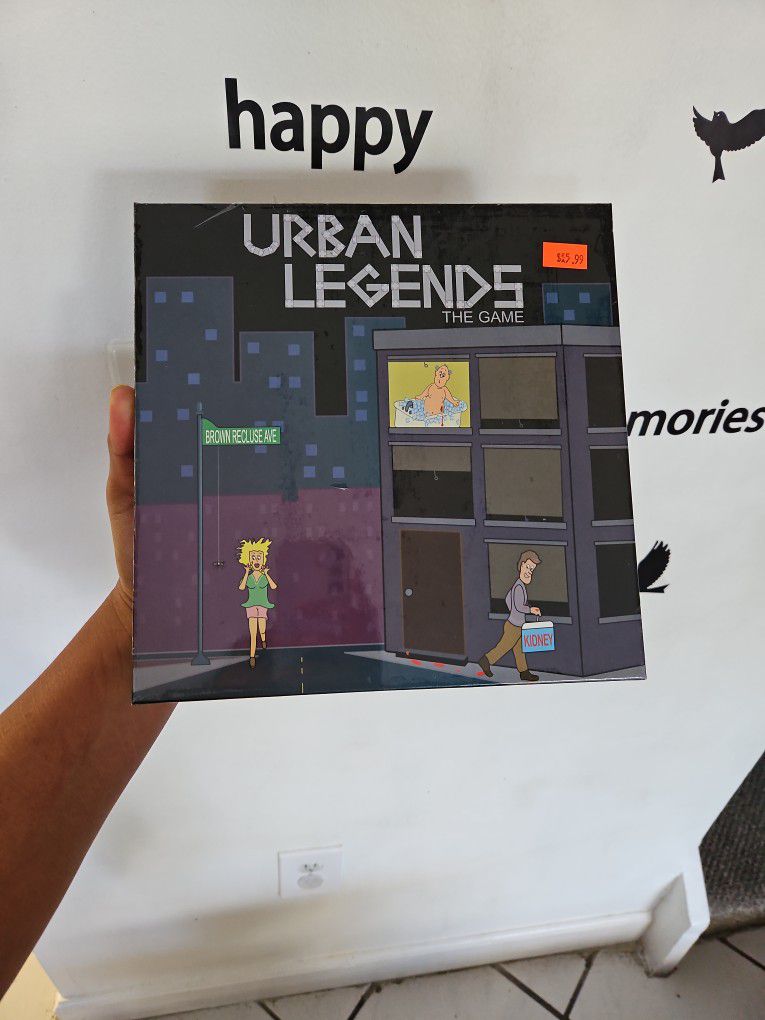 The Game URBAN LEGENDS [Never Used]