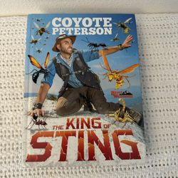 'The King of Sting' Book. Coyote Peterson