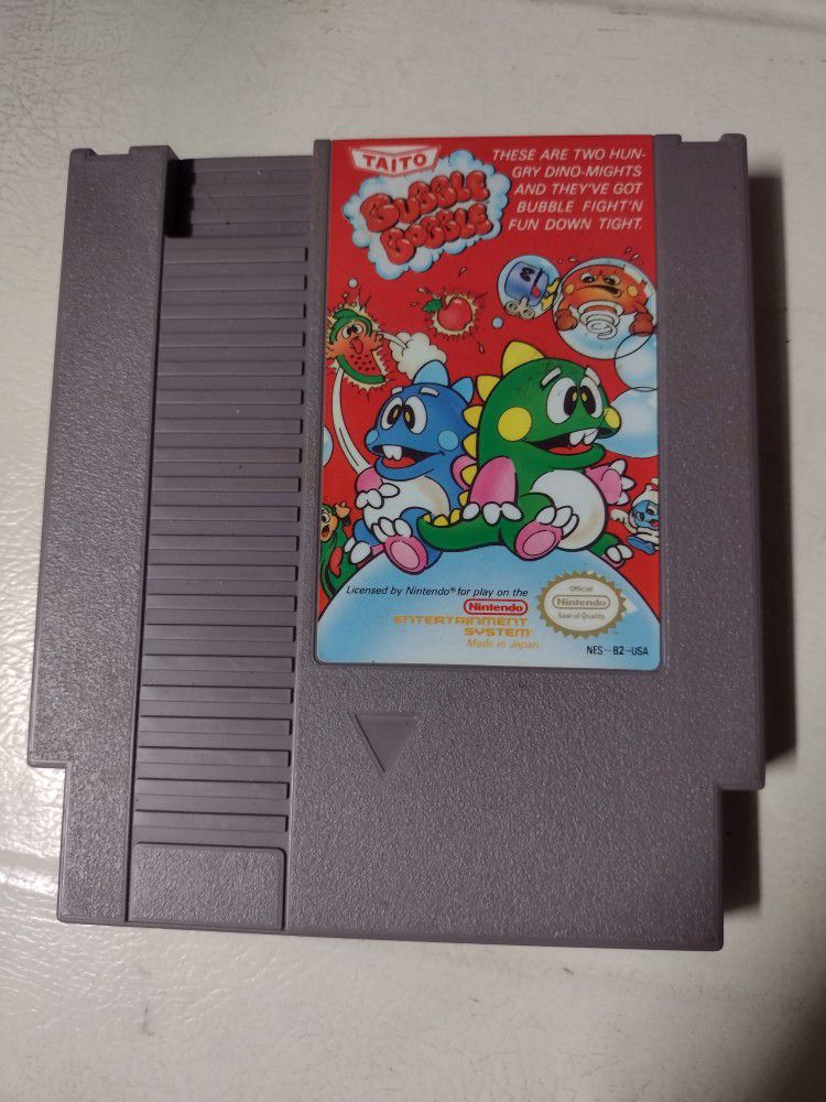 Bubble Bobble Nintendo Game