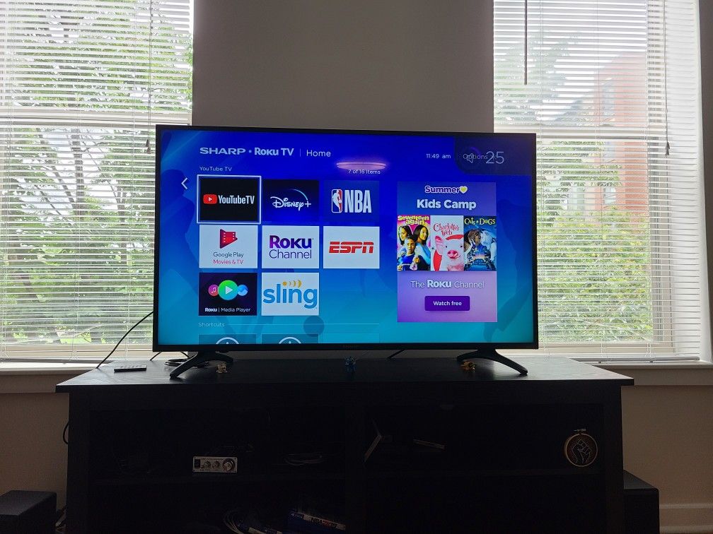 Sharp 50" LED 2160P 4K UHD TV - Roku TV