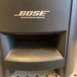 Bose Cinemate Woofer And 2 Speakers 