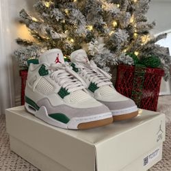 Jordan 4 SB Pine Green