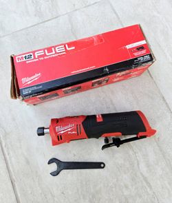 Milwaukee 12V FUEL Variable Speed Straight Die Grinder