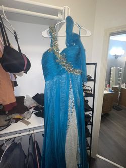 Blue Prom Dress 