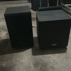 Amplifiers And Subwoofers 