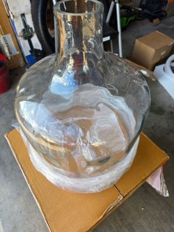 Home place lighting water Glass jar pendant