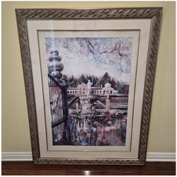 Huge Beautiful Garden Print