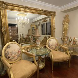 Very Gorgeous 2 Chairs Custom made brand new