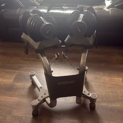 BOWFLEX DUMBELL SET