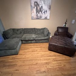 Sectional And Chair 