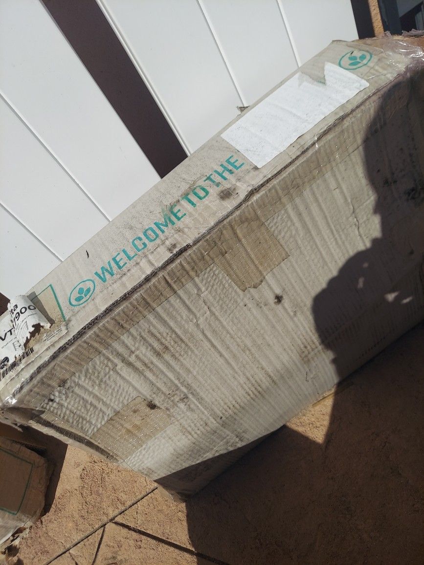 Mezza 12 in. x 24 in. Golden Brown Cedar Planter (2 Pack) $120 Lawn & Garden