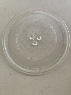 MICROWAVE GLASS PLATE *(D-10")