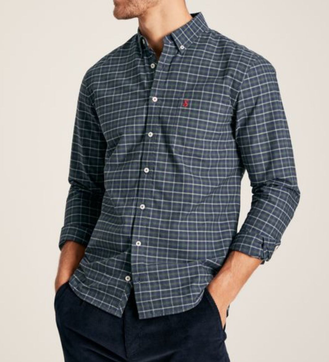 Polo Ralph Lauren Men's Plaid Long Sleeve Green Button-Down Shirt S