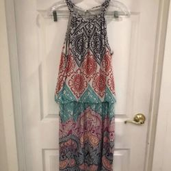 Size 4 London Times Sun halter dress 