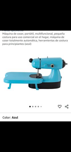 Máquina de coser, portátil, multifuncional, pequeña
costura para uso comercial en el hogar, máquina de
coser totalmente automática, herramientas de co