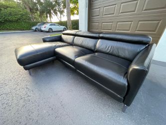 🛋️ Sectional Couch/Sofa - Recliner - Leather - Delivery Available 🚛